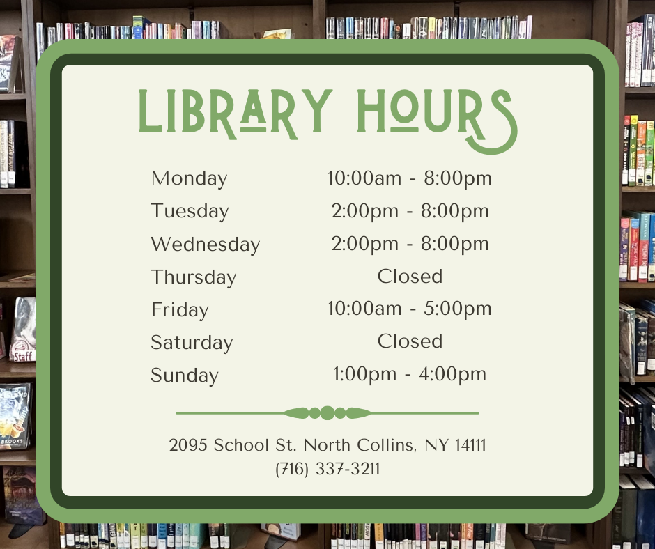 North Collins Public Library | www.buffalolib.org